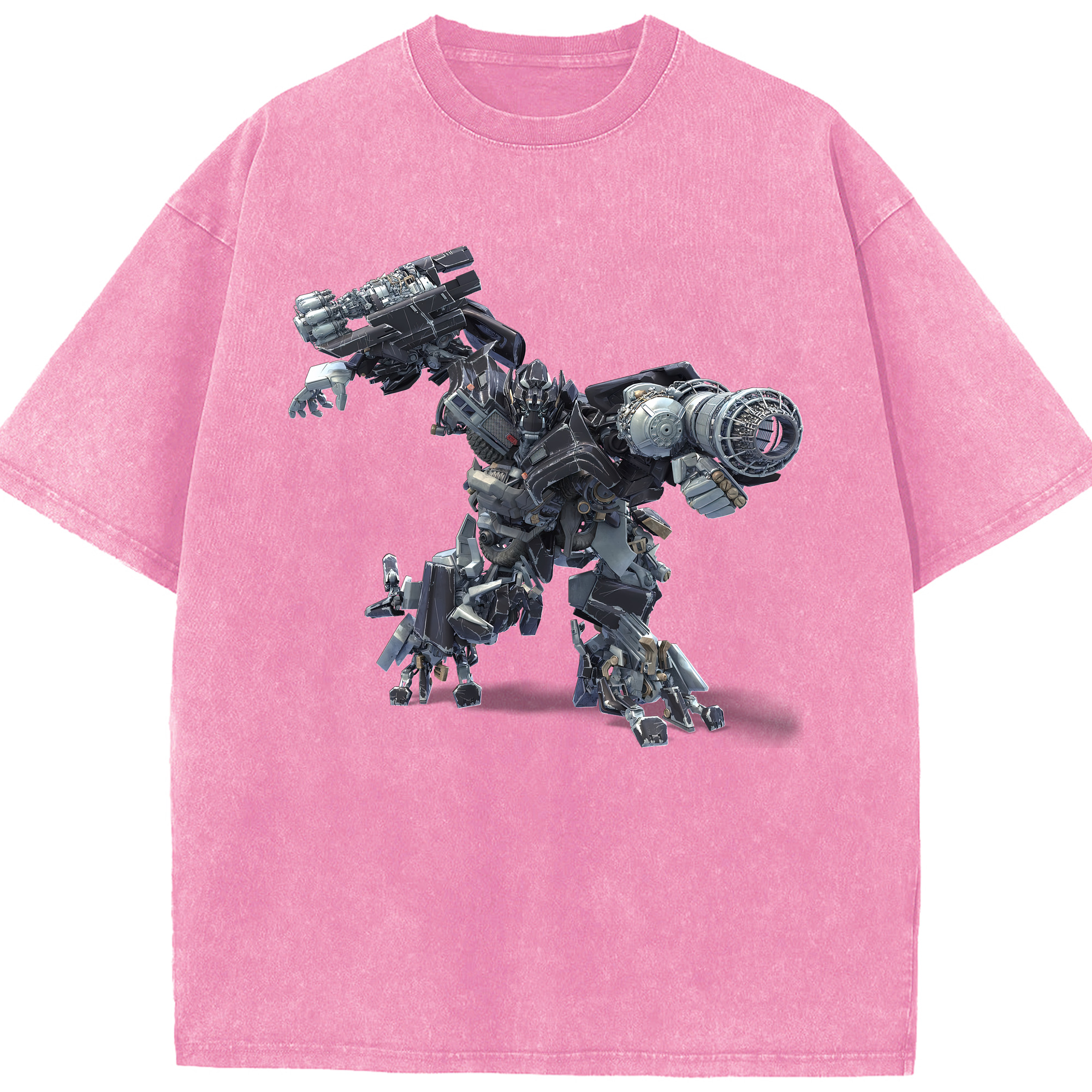 （画像用） Transformers トランスフォーマー 綿100% ヴィンテージ風 半袖Tシャツ（フロントプリント）